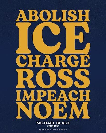 Abolish ICE. Charge Ross. Impeach Noem.
