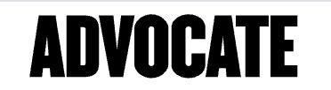 The Advocate magazine, logo